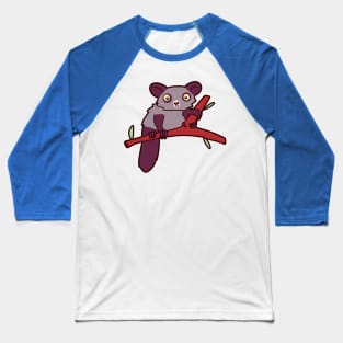 Aye Aye on Tree Branch Baseball T-Shirt